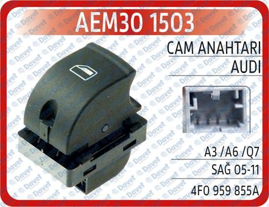 AEM 301503 Cam Anahtari Audi A3  A6  Q7 Sag 05-11